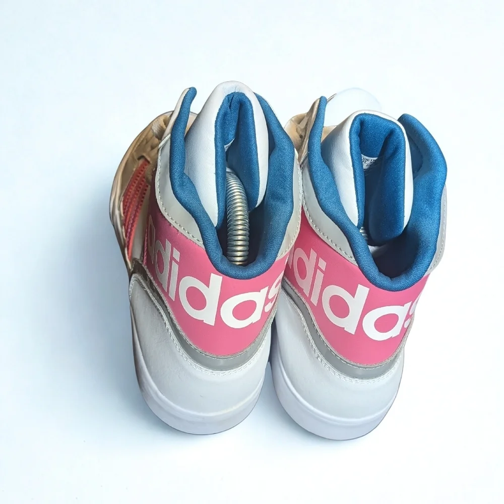 adidas Originals Extaball W High-Top Sneakers Women’s 10.5 NWT Pink White Retro